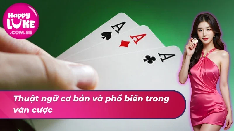 Thuật ngữ cơ bản và phổ biến trong ván cược bài cào