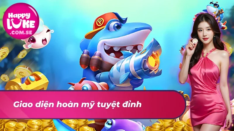 Bắn Cá Giao Đấu - Trận Chiến Đại Dương Đầy Hấp Dẫn Tại HAPPYLUKE 3 Giao diện bắn cá giao đấu được thiết kế hoàn mỹ