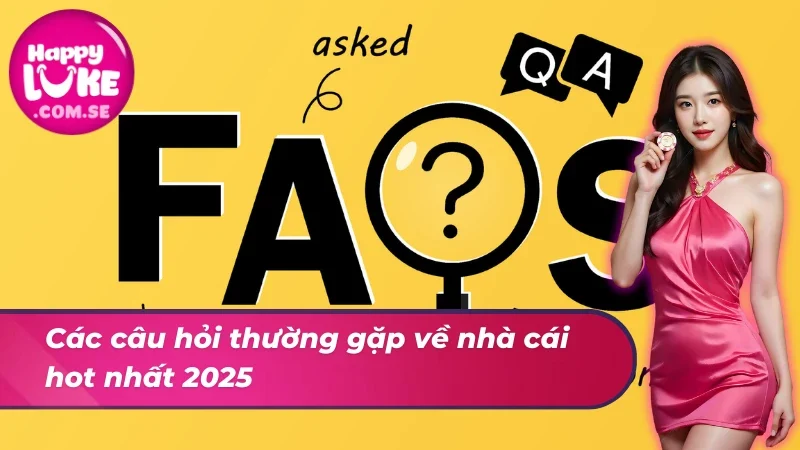Câu hỏi thường gặp về nhà cái uy tín Happyluke