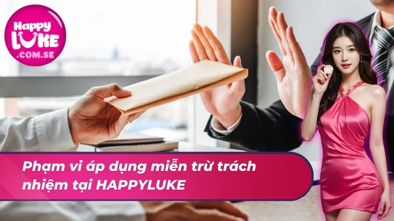 Phạm vị trang cược miễn trừ trách nhiệm với hội viên 