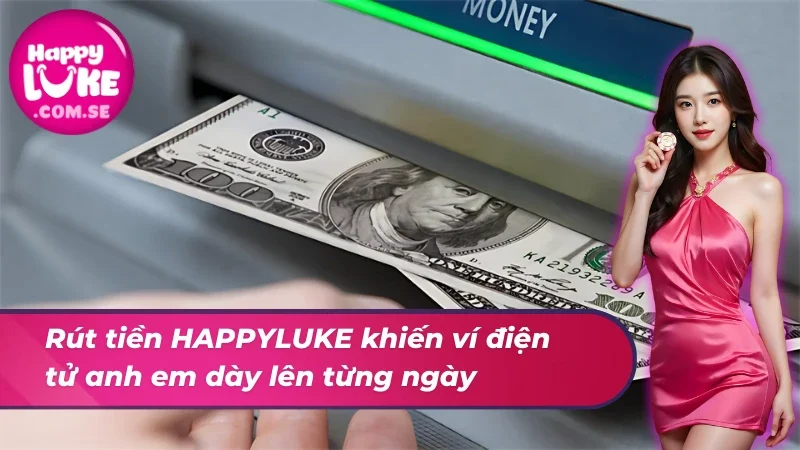 Rút Tiền HAPPYLUKE: Bí Quyết Giao Dịch Không Trễ 1 Giây 2 Rút tiền HAPPYLUKE giúp dân chơi an tâm cháy hết mình